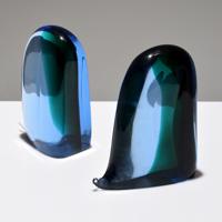 Pair of Cenedese Murano Bookends - Sold for $1,187 on 02-06-2021 (Lot 564).jpg